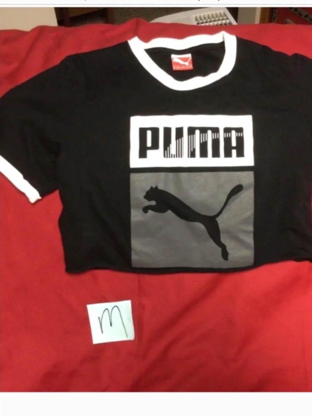 Ladies Puma crop top
